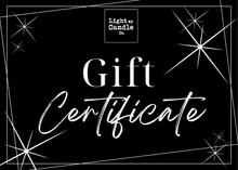 Load image into Gallery viewer, Gift Card - Light My Candle Co. Physical Gift Card