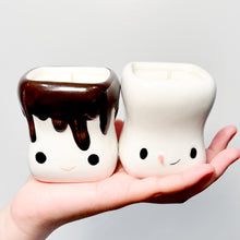 Load image into Gallery viewer, Marshmallow Candles - Set of 2