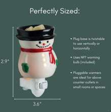 Load image into Gallery viewer, Electric Wax Warmers - "Snowman Plug-In"