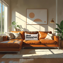 Load image into Gallery viewer, Lumbar Pillow - Real Housewives of Rochester – 18x10"