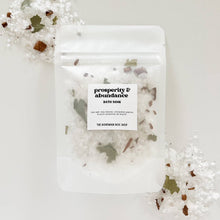 Load image into Gallery viewer, Prosperity & Abundance Bath Soak - 2oz or 4oz Bath Salts