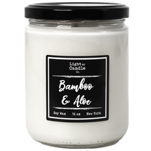 Load image into Gallery viewer, Bamboo & Aloe Soy Candle