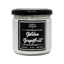 Load image into Gallery viewer, Golden Grapefruit Soy Candle
