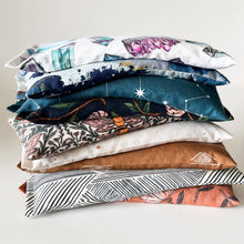 Load image into Gallery viewer, Lavender Eye Pillow - Sweet Floral On Black