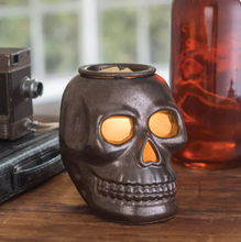 Load image into Gallery viewer, Electric Wax Warmer - "Skull Glow"