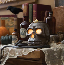 Load image into Gallery viewer, Electric Wax Warmer - "Skull Glow"