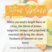 Load image into Gallery viewer, Citrus Splash Soy Candle