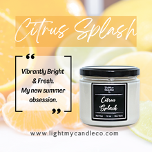 Load image into Gallery viewer, Citrus Splash Soy Candle