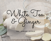 Load image into Gallery viewer, White Tea & Ginger Soy Wax Melts