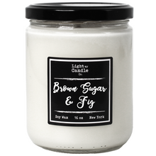 Load image into Gallery viewer, Brown Sugar & Fig Soy Candle