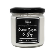 Load image into Gallery viewer, Brown Sugar & Fig Soy Candle