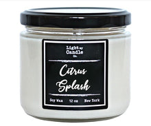 Load image into Gallery viewer, Citrus Splash Soy Candle