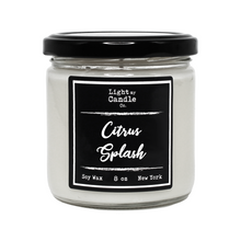 Load image into Gallery viewer, Citrus Splash Soy Candle
