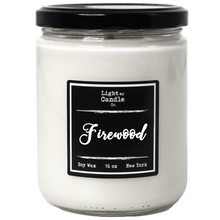 Load image into Gallery viewer, Firewood Soy Candle