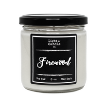 Load image into Gallery viewer, Firewood Soy Candle