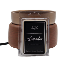 Load image into Gallery viewer, 2-in-1 Candle Warmers - "Pewter Walnut"