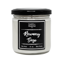 Load image into Gallery viewer, Rosemary Sage Soy Candle