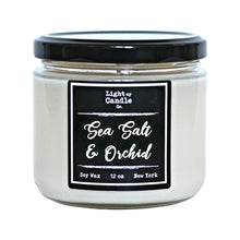Load image into Gallery viewer, Sea Salt & Orchid Soy Candle