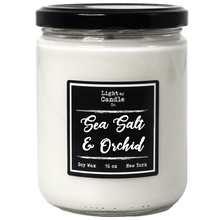 Load image into Gallery viewer, Sea Salt & Orchid Soy Candle