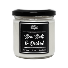 Load image into Gallery viewer, Sea Salt & Orchid Soy Candle