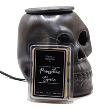 Load image into Gallery viewer, Electric Wax Warmer - "Skull Glow"