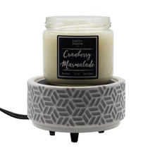 Load image into Gallery viewer, 2-in-1 Candle Warmers - "Stone Hexagon"