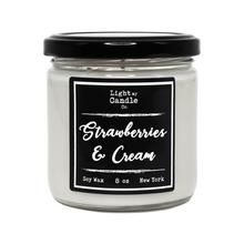Load image into Gallery viewer, Strawberries & Cream Soy Candle