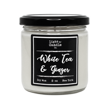 Load image into Gallery viewer, White Tea & Ginger Soy Candle