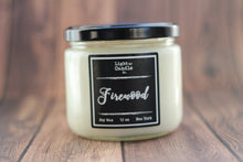 Load image into Gallery viewer, Firewood Soy Candle