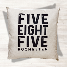 Load image into Gallery viewer, Accent Pillow - 585 Area Code and City
