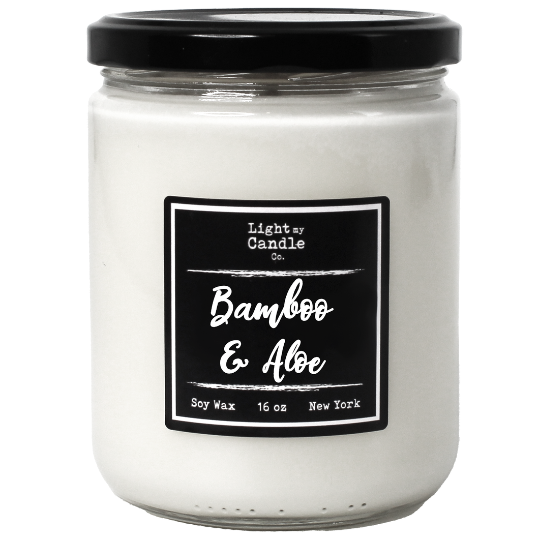 Bamboo & Aloe Soy Candle