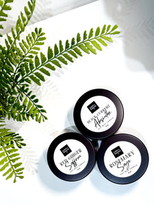 Black Current Absinthe- Travel Tin Candles