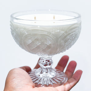 Vintage Glass Candles