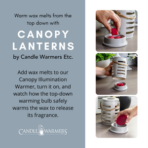 Electric Wax Warmers - Geo Lantern Canopy