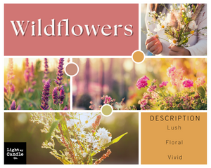 Wildflowers Soy Candle