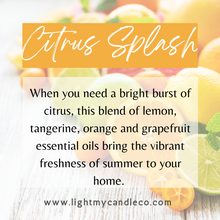 Load image into Gallery viewer, Citrus Splash Soy Candle
