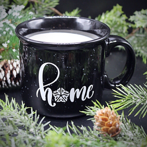 "HOME" Mug Candle