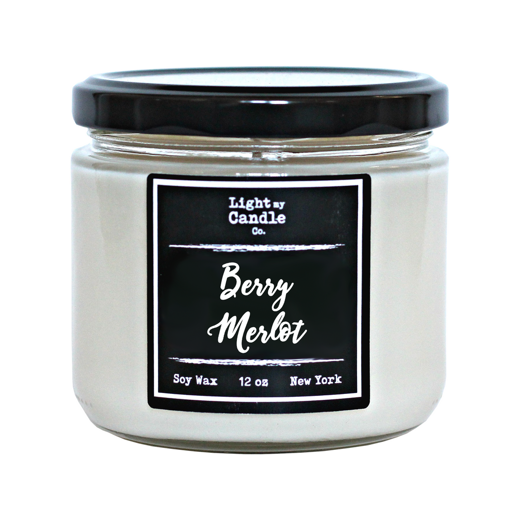Berry Merlot Soy Candle