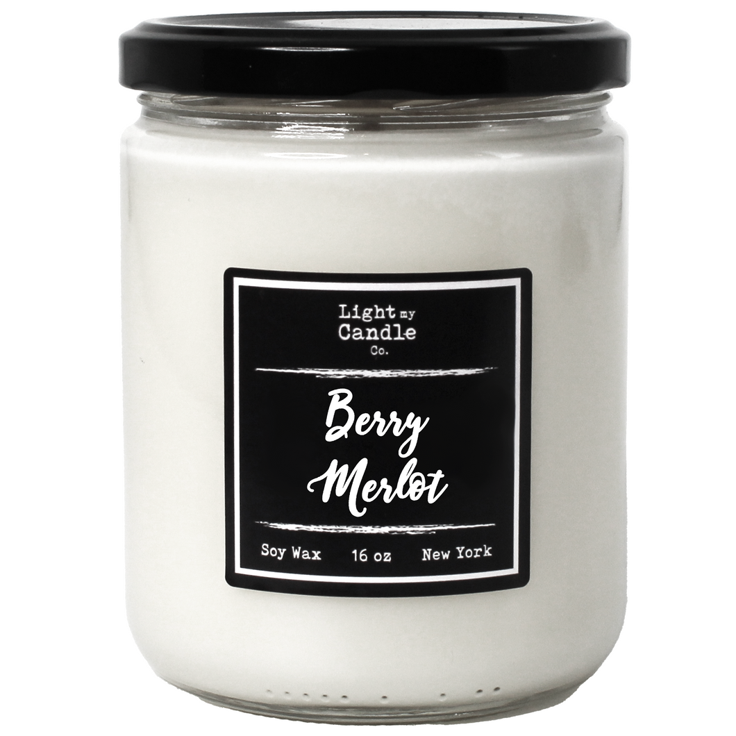 Berry Merlot Soy Candle
