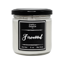 Load image into Gallery viewer, Firewood Soy Candle
