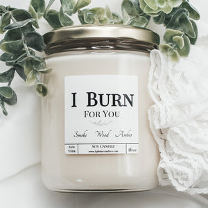 "I Burn For You" - Bridgerton Inspired Candle