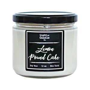Lemon Pound Cake Soy Candle