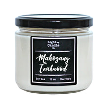 Load image into Gallery viewer, Mahogany Teakwood Soy Candle
