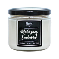 Mahogany Teakwood Soy Candle