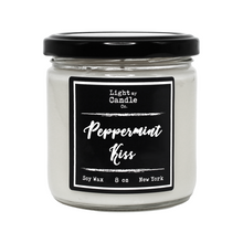 Load image into Gallery viewer, Peppermint Kiss Soy Candle

