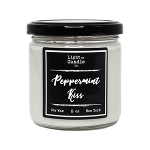 Peppermint Kiss Soy Candle