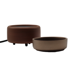 2-in-1 Candle Warmers - "Pewter Walnut"