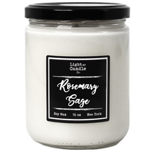 Load image into Gallery viewer, Rosemary Sage Soy Candle
