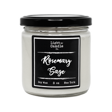 Load image into Gallery viewer, Rosemary Sage Soy Candle

