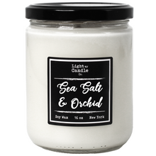 Load image into Gallery viewer, Sea Salt &amp; Orchid Soy Candle
